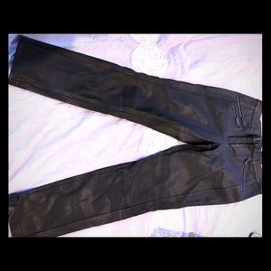 Gap leather Moro pant size 8